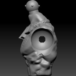 Jungle Troll Torso thicker - Image 3