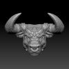Bull Shaman Head