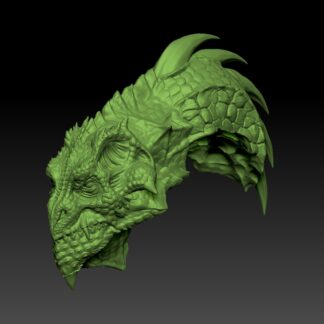 Maildrynth, Protector of the Forest Troll Head - Image 2