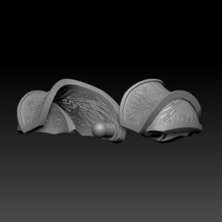 Female Dwarf Pauldrons - Image 2