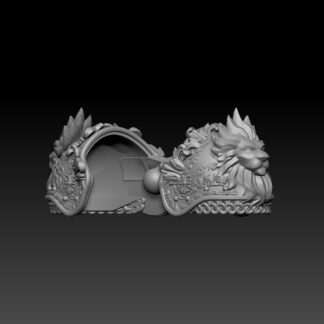 Lion Legion Female Warrior for 2.0 Pauldrons ver. 2 - Image 2