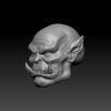 Armored Orc Head - Bald (BifCo Retool) - Image 2