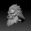 Armored Orc Head - Beard (BifCo Retool) - Image 2