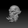 Orc Head V6 - Yelling (BifCo Retool) - Image 2