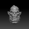 Orc Head V7 - Yelling (BifCo Retool)