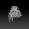Sabletooth Head (BifCo Retool) - Image 2