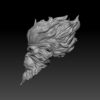 Monkey King Head - Serious (Black Forge Studios) - Image 3