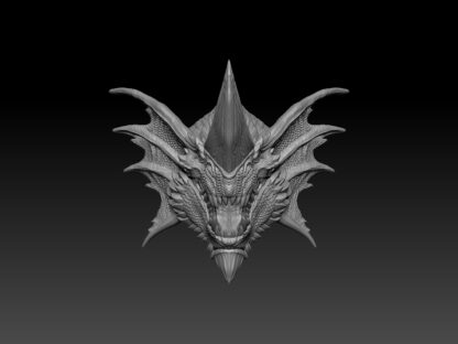 Evil Drako Head