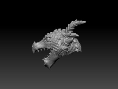 Female Dragonborn Head Attack for 2.0 - Image 3