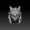 Female Dragonborn Head Smile for 2.0 (Hair)