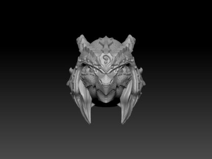 Female Dragonborn Rogue Head for 2.0