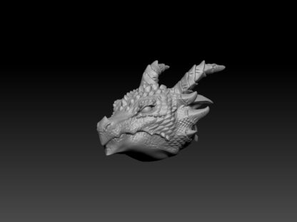 Female Dragonborn Sorcerer Head for 2.0 - Image 2