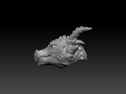 Female Dragonborn Sorcerer Head for 2.0 - Image 3