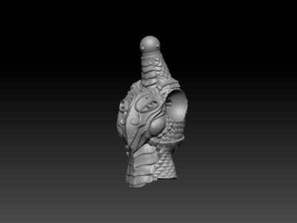 Female Dragonborn Sorcerer Torso (Armored) for 2.0 - Image 2