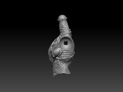 Female Dragonborn Sorcerer Torso (Armored) for 2.0 - Image 3