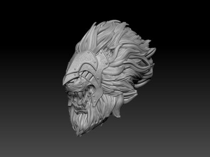 Lion Head - Armor (Black Forge Studios) - Image 2