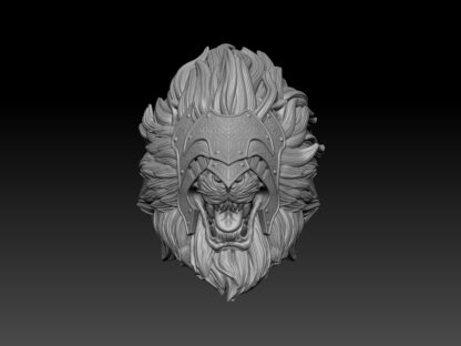 Lion Head - Armor (Black Forge Studios)