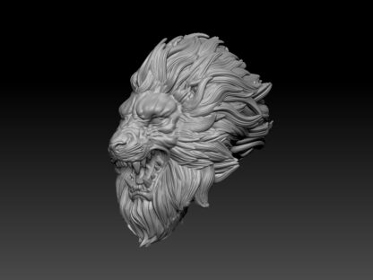 Lion Head - Roar (Black Forge Studios) - Image 2