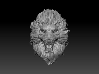Lion Head - Roar (Black Forge Studios)