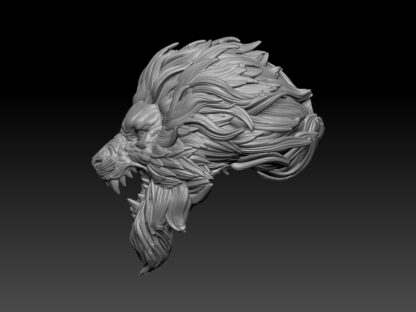Lion Head - Roar (Black Forge Studios) - Image 3