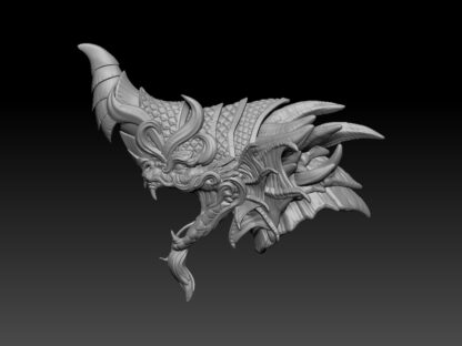 Nagar Head - Armor (Black Forge Studios) - Image 3