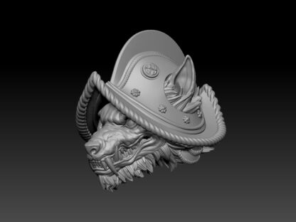 Wolf Head - Armor (Black Forge Studios) - Image 2