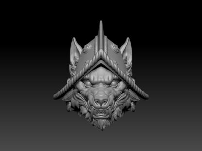 Wolf Head - Armor (Black Forge Studios)