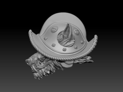Wolf Head - Armor (Black Forge Studios) - Image 3