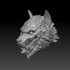 Wolf Head - Snarling (Black Forge Studios) - Image 2