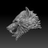 Wolf Head - Snarling (Black Forge Studios) - Image 3