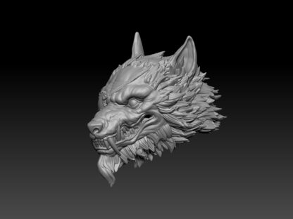 Wolf Head - Eyepatch (Black Forge Studios) - Image 2