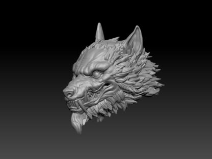Wolf Head - Scar (Black Forge Studios) - Image 2