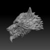 Wolf Head - Scar (Black Forge Studios) - Image 3