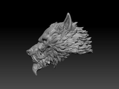 Wolf Head - Scar (Black Forge Studios) - Image 3