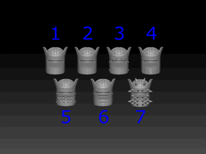 Knight Helmet Variety