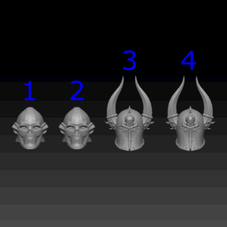 Skull & Dark Knight Helmet Variety