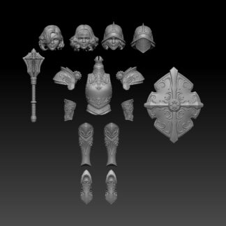 Female Knight for 2.0 Kit