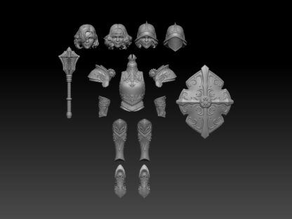 Female Knight for 2.0 Kit