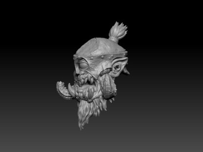Ciclop Head Bun w/ Tusks (Moai) - Image 5