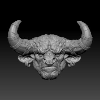 Minotaur Head