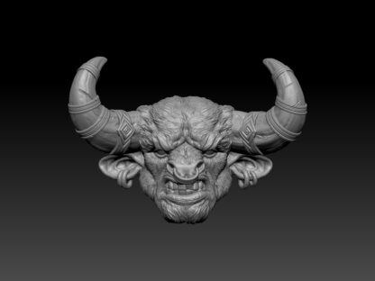Minotaur Head - Image 4