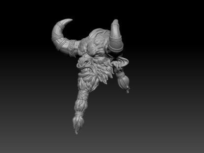 Minotaur Head w/ Beard - Image 5