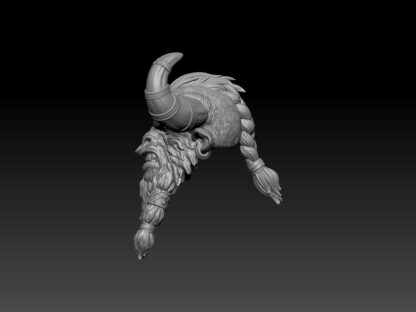 Minotaur Head w/ Twin Beard - Image 6
