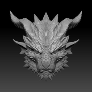 Dragonkind Head