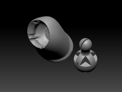 Neck Peg Adapter - Ogre Knight to Dragon Head - Image 2